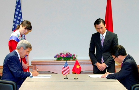 US-Vietnam nuclear agreement October 2013